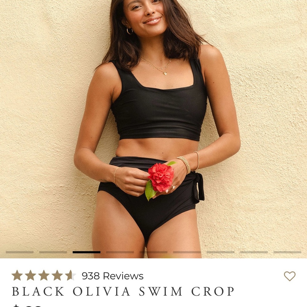 Albion Black Bikini Sleek Minimalist Design
